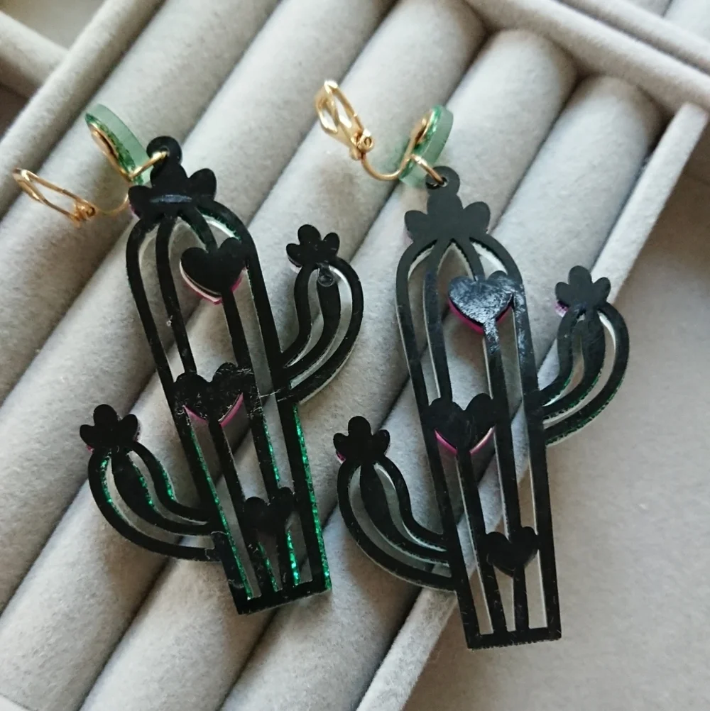earrings add playful